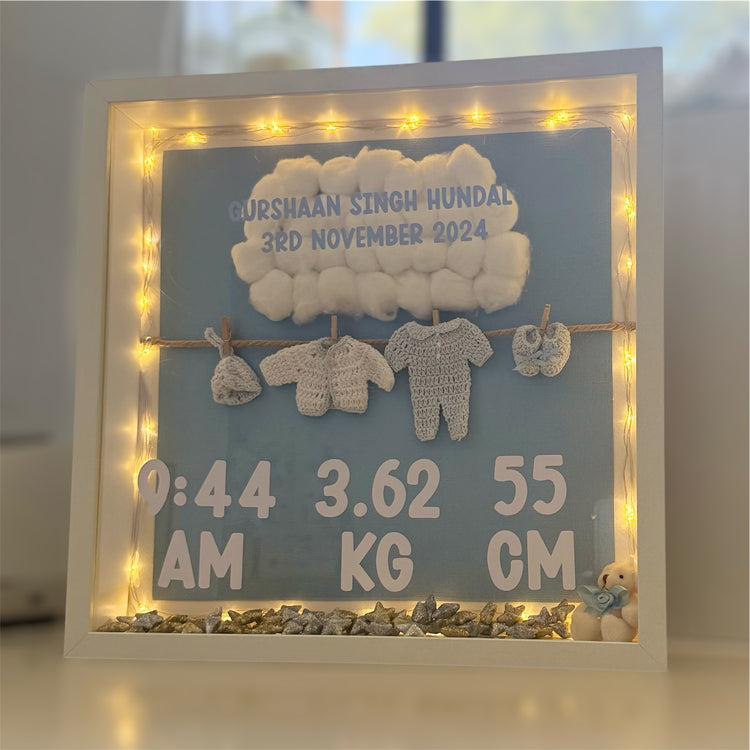 3D keepsake light up frames