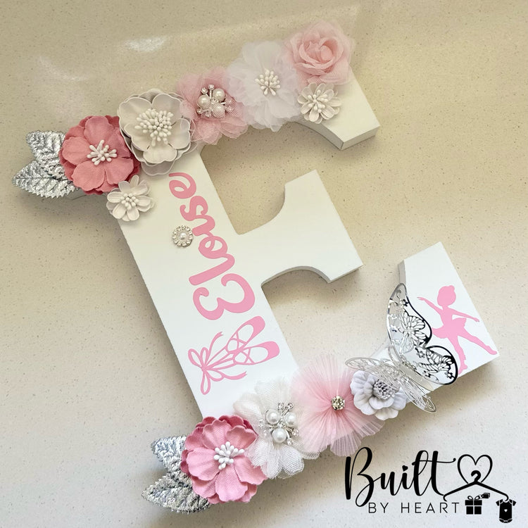 Ballerina theme block letter