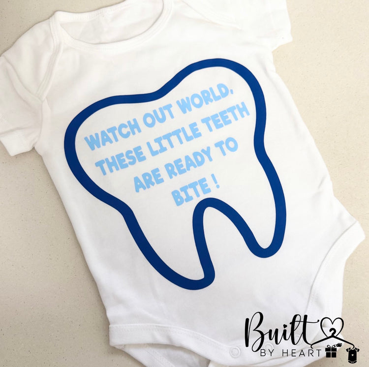 First Tooth Onesie