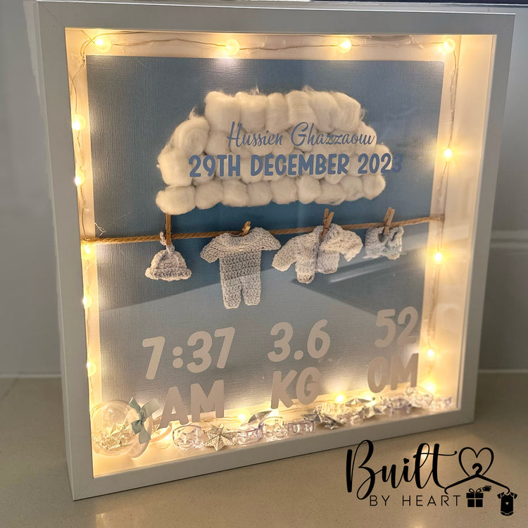 3D keepsake light up frames