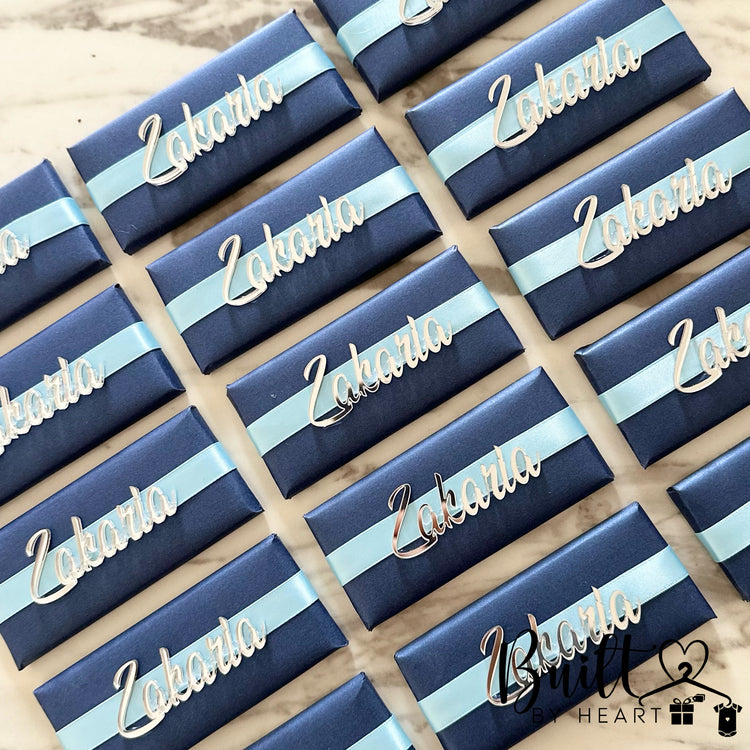 12x navy and blue theme name chocs