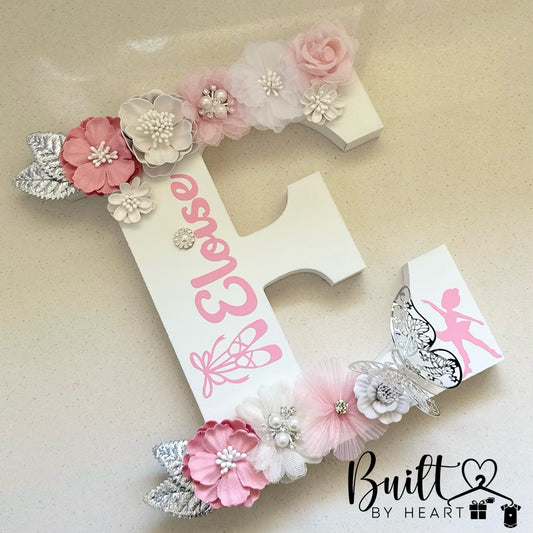 Ballerina theme block letter