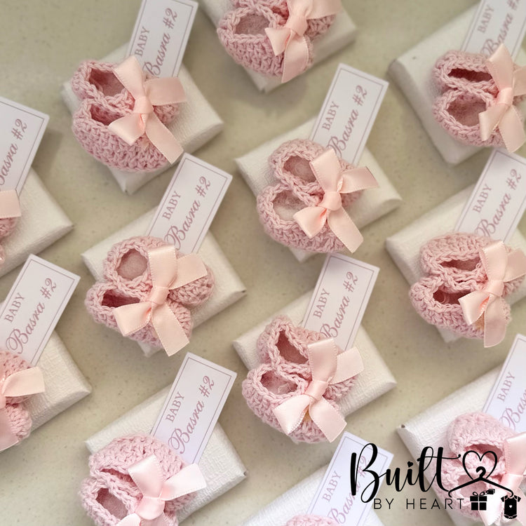 12x square pink boot chocs