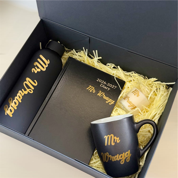 Black & Gold Teacher Gift Hamper