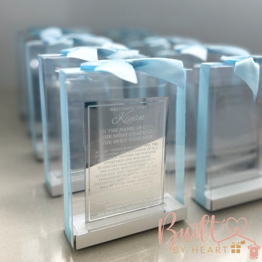 10x rectangular english ayat al kursi stands