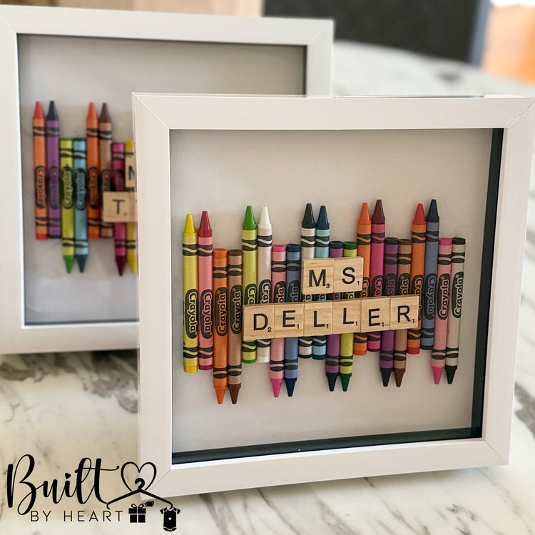 3D Scrabble Name Frame