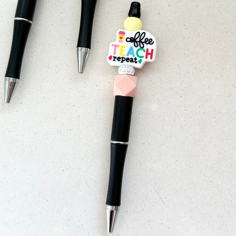 1xBeaded Teacher Pen