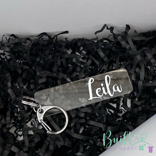 Vinyl Personalised Keyring