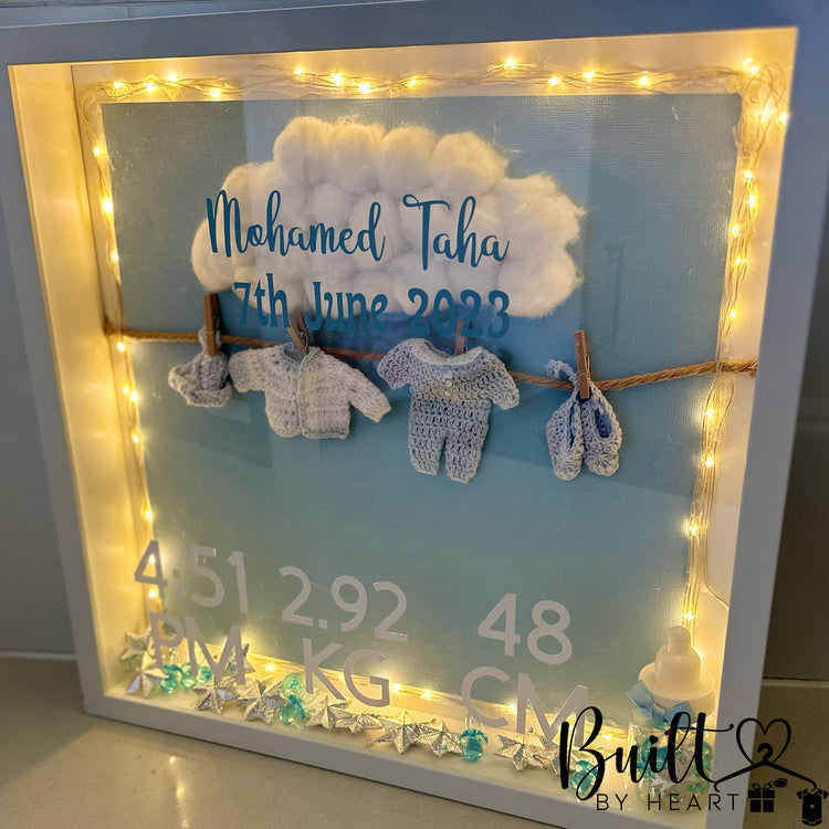 3D keepsake light up frames