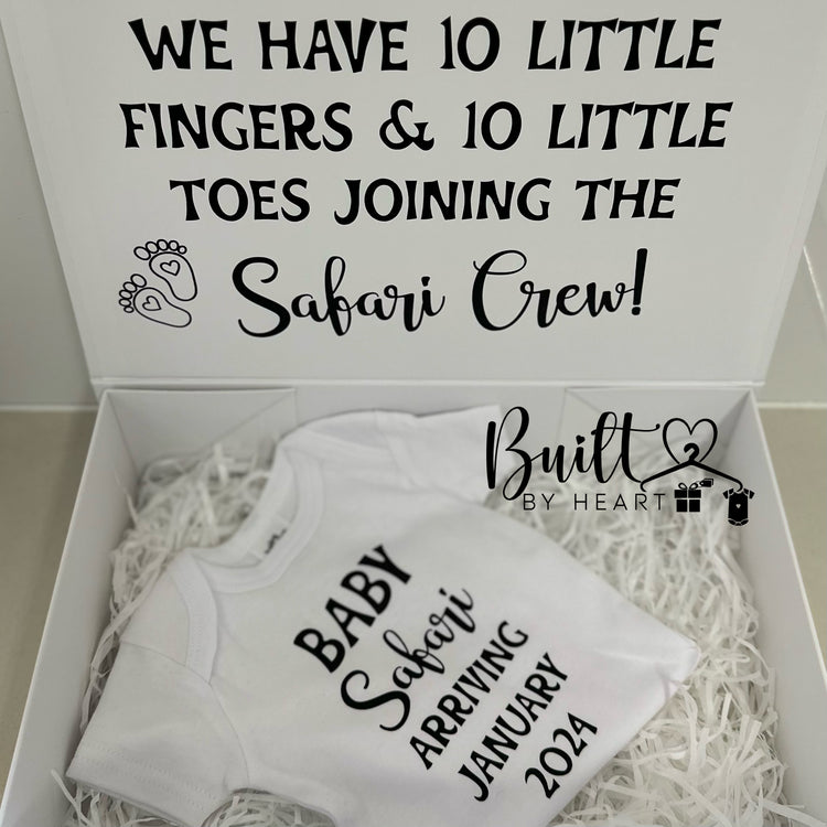 Baby Announcement Box