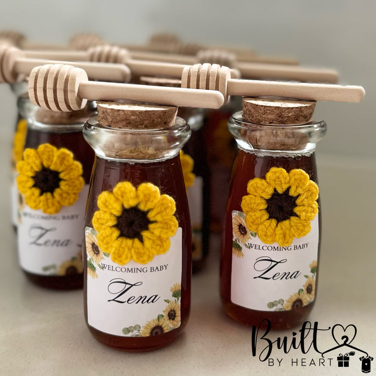 12x Cork Lid Honey Jars