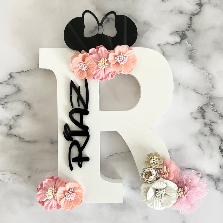 Minnie Mouse Personalised Letters