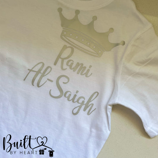 Boys Personalised T-shirt