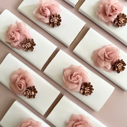 12 x Floral Chocs